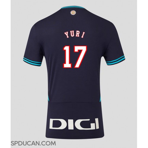 Muški Nogometni Dres Athletic Bilbao Yuri Berchiche #17 Gostujuci 2025-26 Kratak Rukav